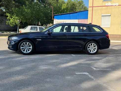 BMW 5 серия 2017 синий - фото 3