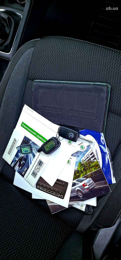 Skoda Rapid 2013 бежевый - фото 20