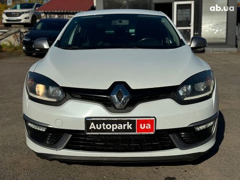 Renault Megane 2014 белый - фото 2