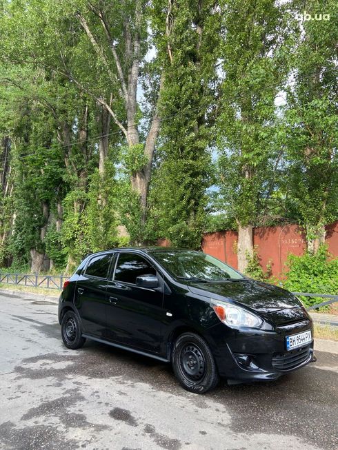Mitsubishi Mirage 2015 черный - фото 13