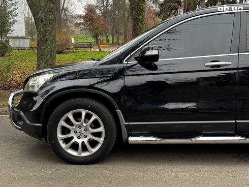 Honda CR-V 2008 черный - фото 4