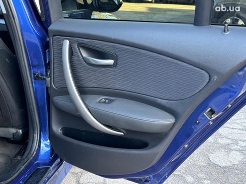 BMW 1 серия 2008 синий - фото 19