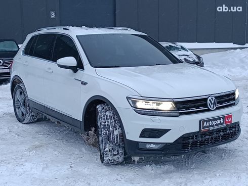 Volkswagen Tiguan 2018 белый - фото 3
