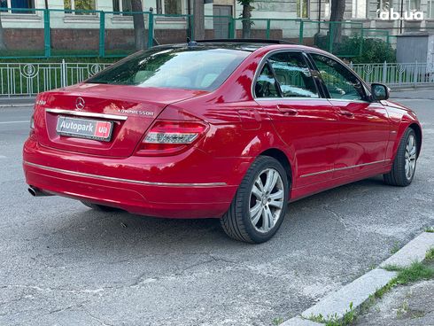 Mercedes-Benz C-Класс 2007 красный - фото 7