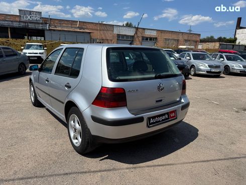 Volkswagen Golf 2001 серый - фото 3