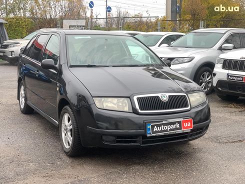 Skoda Fabia 2004 черный - фото 3