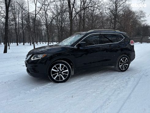 Nissan Rogue 2016 черный - фото 2