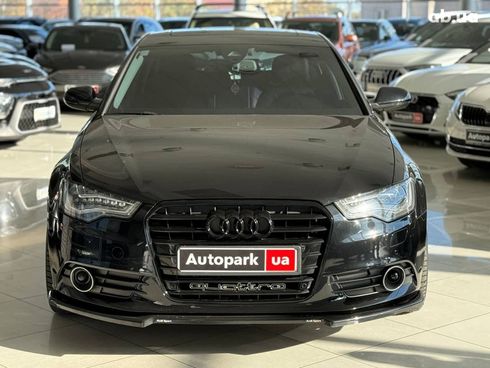Audi A6 2015 черный - фото 2