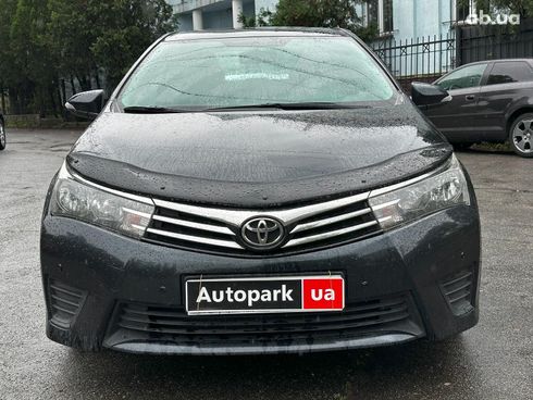 Toyota Corolla 2015 черный - фото 2