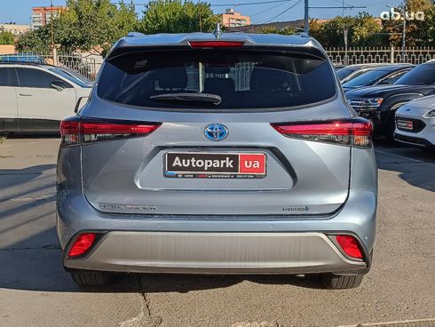 Toyota Highlander 2020 серый - фото 11