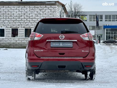 Nissan Rogue 2016 красный - фото 4