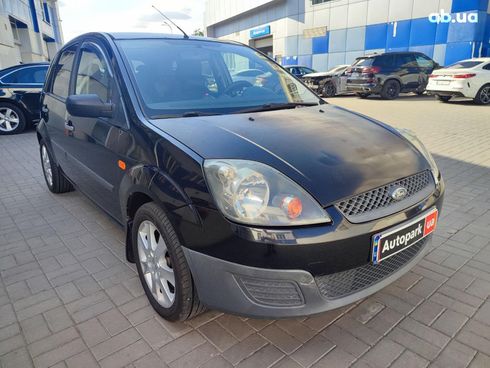 Ford Fiesta 2005 черный - фото 3