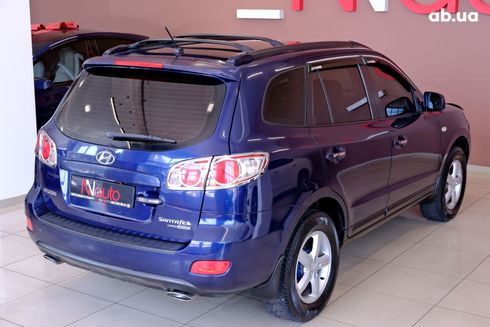 Hyundai Santa Fe 2008 синий - фото 5