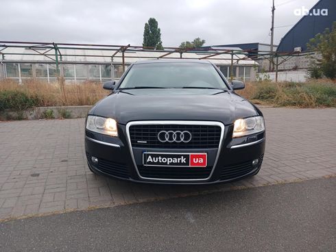 Audi A8 2006 черный - фото 2