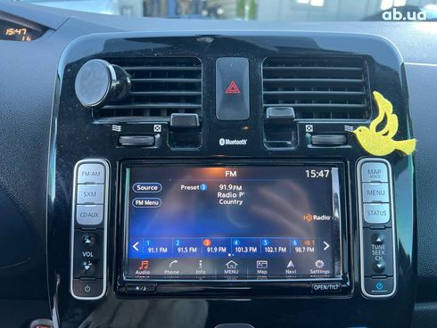 Nissan Leaf 2016 черный - фото 28