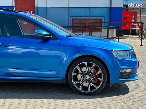 Skoda octavia a7 2014 синий - фото 7