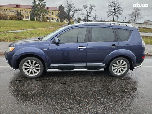 Mitsubishi Outlander XL 2008 голубой - фото 6