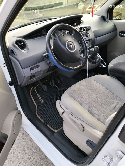 Renault Scenic 2008 белый - фото 10