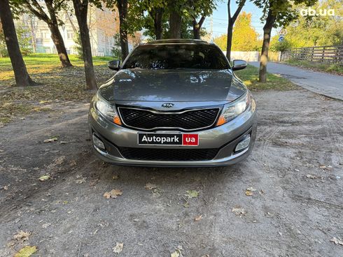 Kia Optima 2015 серый - фото 2