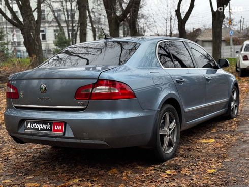 Skoda Superb 2008 синий - фото 14