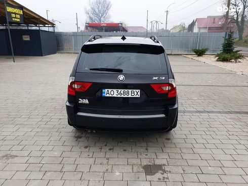 BMW X3 2005 черный - фото 2