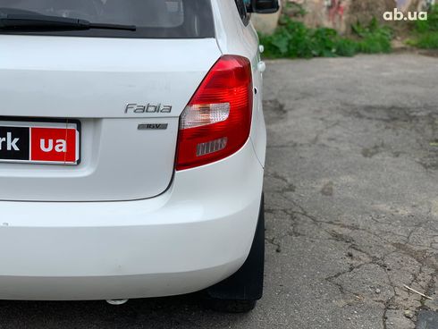 Skoda Fabia 2012 белый - фото 11