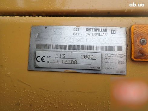 Caterpillar M 318 C 2006 - фото 8