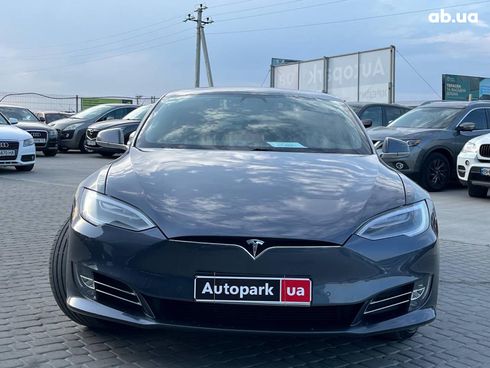 Tesla Model S 2019 серый - фото 2