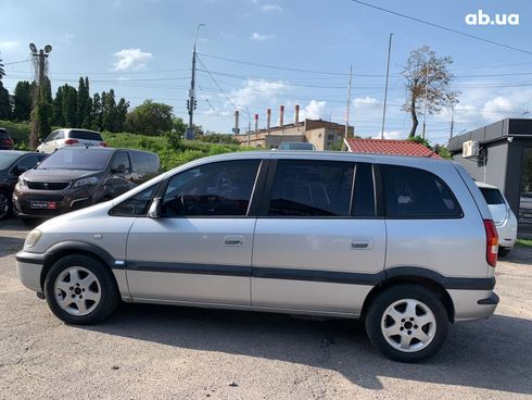 Opel Zafira 2004 серый - фото 22