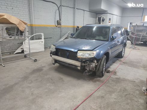 Subaru Forester 2007 голубой - фото 17