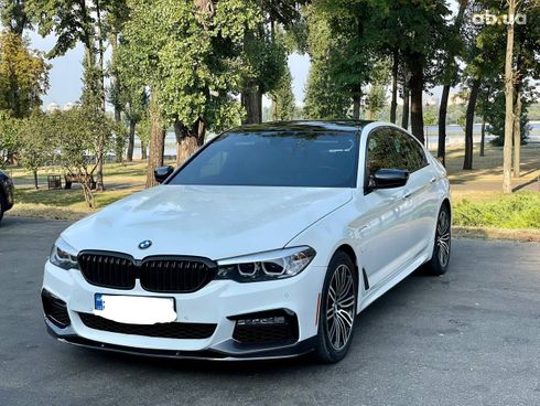 BMW 5 серия 2018 белый - фото 5