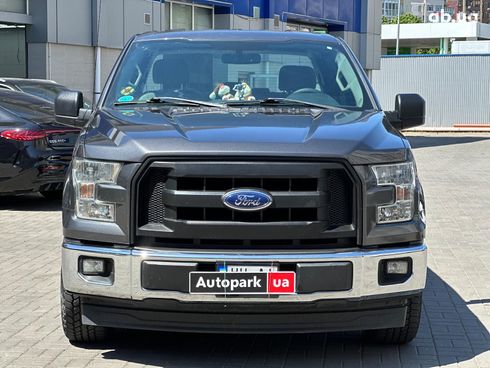 Ford f-150 2016 серый - фото 2