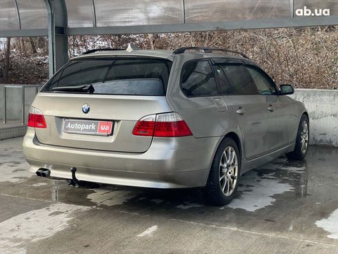 BMW 5 серия 2007 бежевый - фото 7