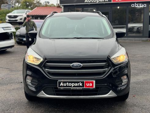 Ford Escape 2019 черный - фото 2