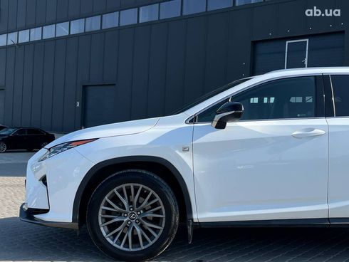 Lexus RX 2016 белый - фото 49