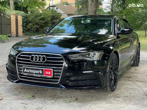 Audi A6 2016 черный - фото 2