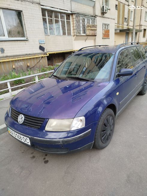Volkswagen Passat 1998 синий - фото 7