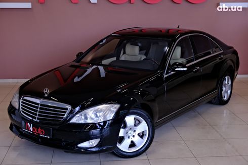 Mercedes-Benz S-Класс 2007 черный - фото 2
