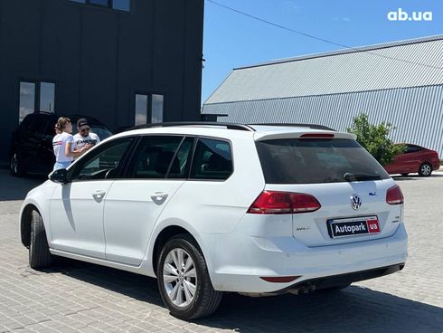 Volkswagen Golf 2014 белый - фото 9