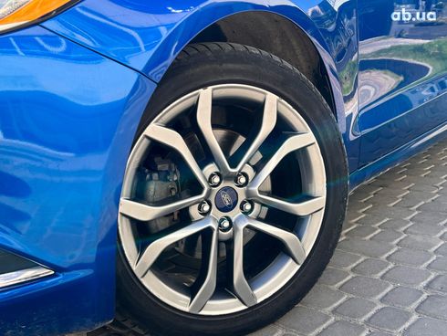 Ford Fusion 2016 синий - фото 26