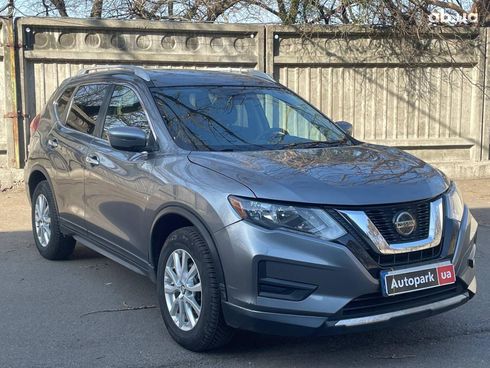 Nissan Rogue 2018 серый - фото 3