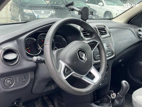 Renault Logan 2018 белый - фото 27
