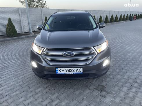 Ford Edge 2017 серый - фото 10
