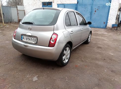 Nissan Micra 2004 серый - фото 8