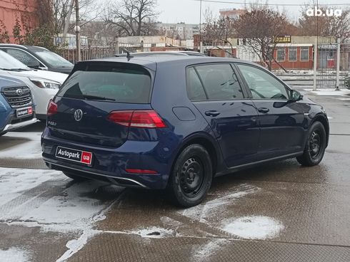 Volkswagen e-Golf 2017 синий - фото 6