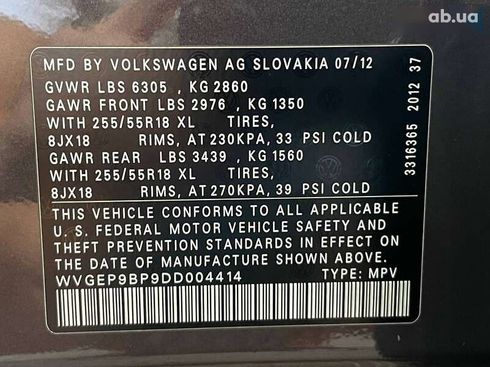 Volkswagen Touareg 2012 - фото 20