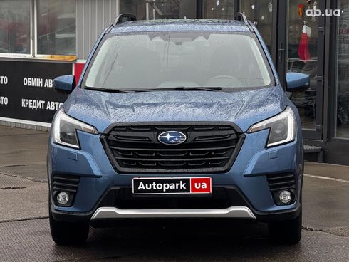 Subaru Forester 2022 синий - фото 2