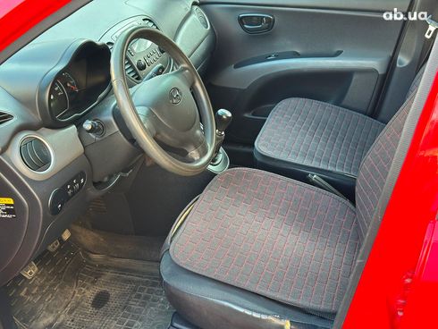 Hyundai i10 2009 красный - фото 19