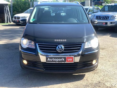 Volkswagen Touran 2009 черный - фото 2