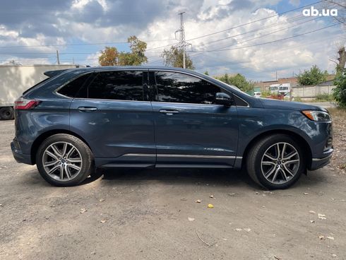 Ford Edge 2019 синий - фото 7